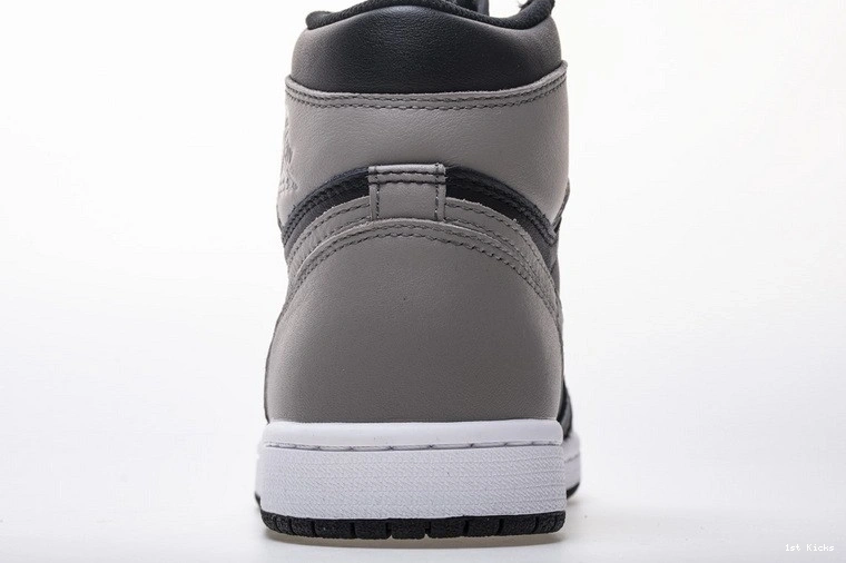 High OG Black Jordan Gray Retro Shadow 555088-013  1 Air 0324